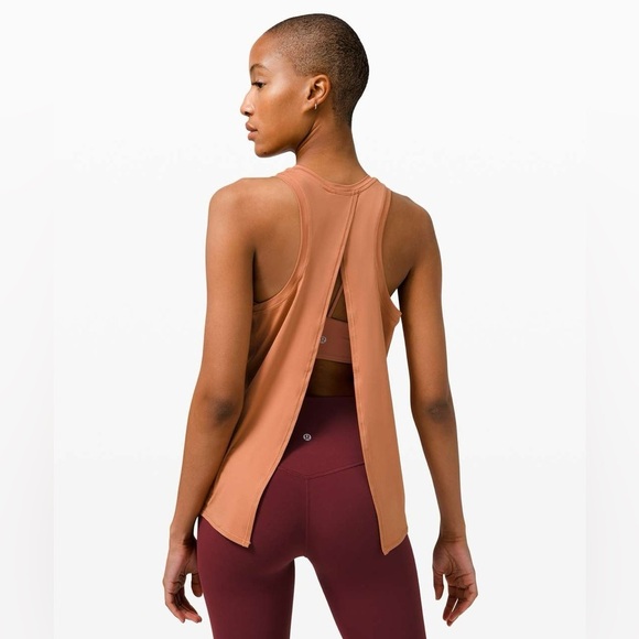 lululemon athletica Tops - Lululemon All Tied Up, Desert Sun - 8/10